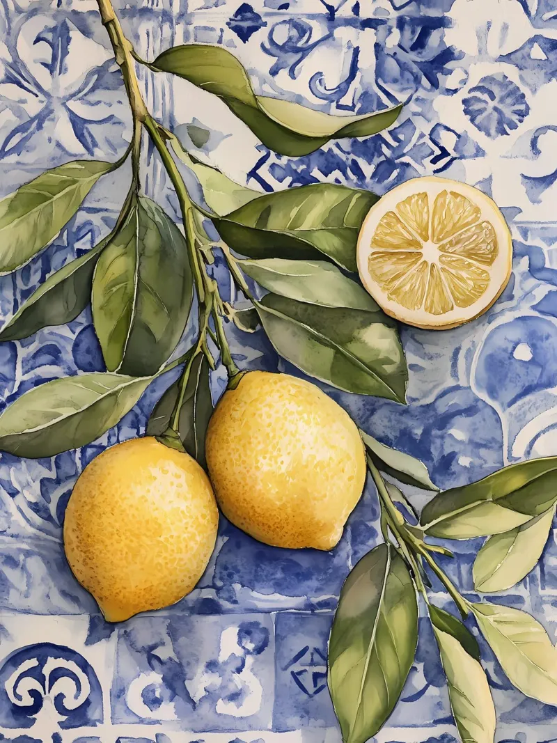Limoni freschi pellicola backlit da IamHomeStudio