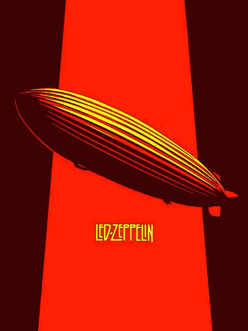 Led Zeppelin Band Art pellicola backlit da vanhesling