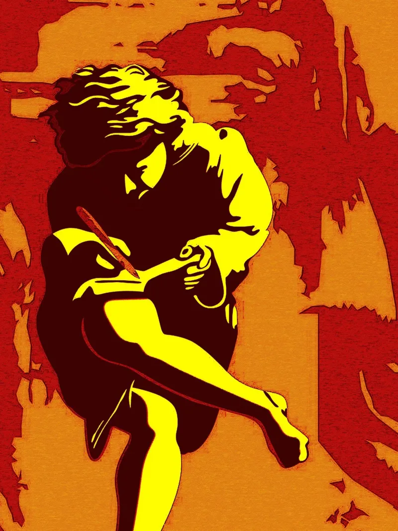 AC/DC Band Art carta hahnemühle da vanhesling