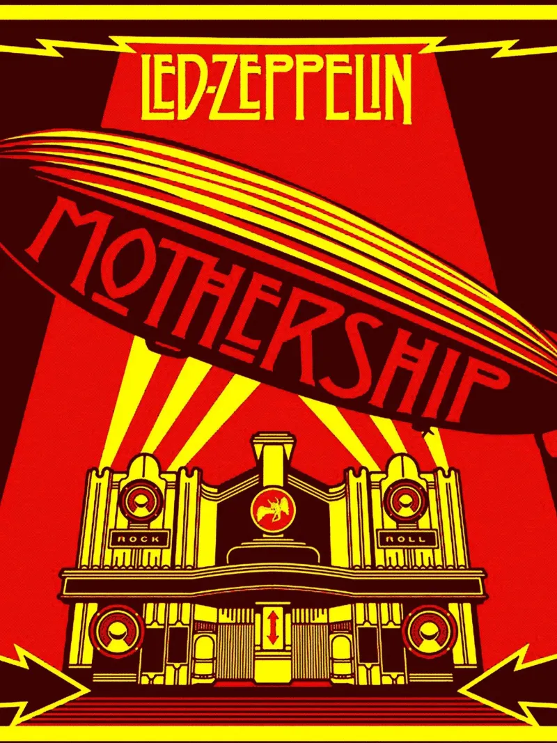 Led Zeppelin Band Art pellicola backlit da vanhesling