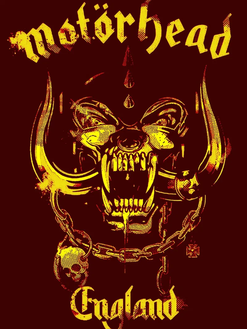 Motorhead Band Art tela da vanhesling