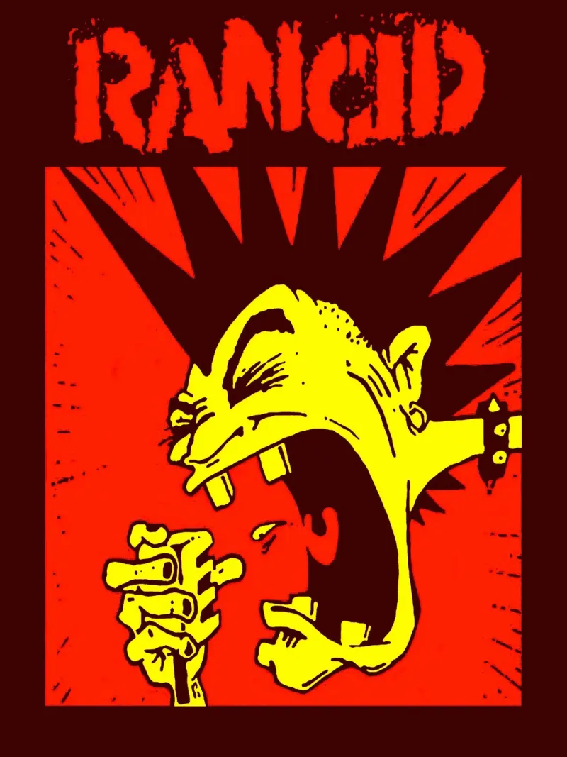Rancid Band Art pellicola backlit da vanhesling
