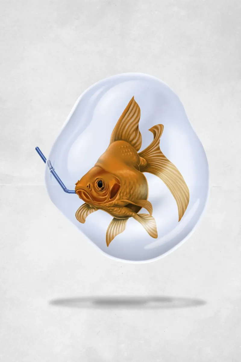 A breath of fresh air (Wordless) pellicola backlit da Rob Art | Illustration