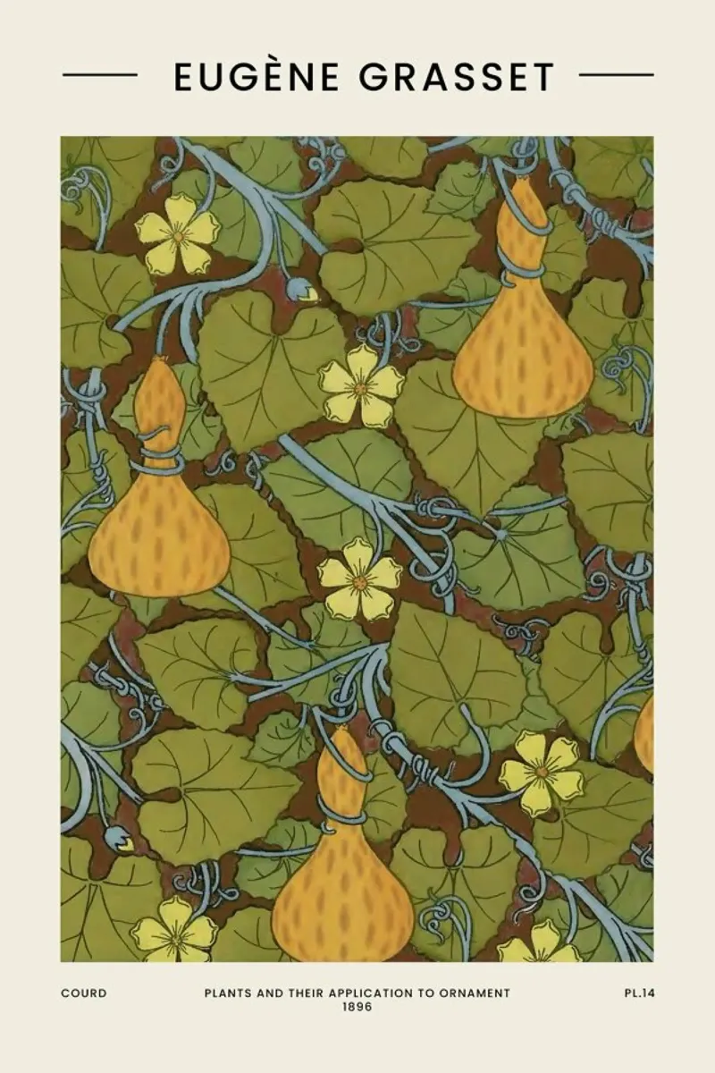 Grasset - Courd II pellicola backlit da Vintage by JUNIQE
