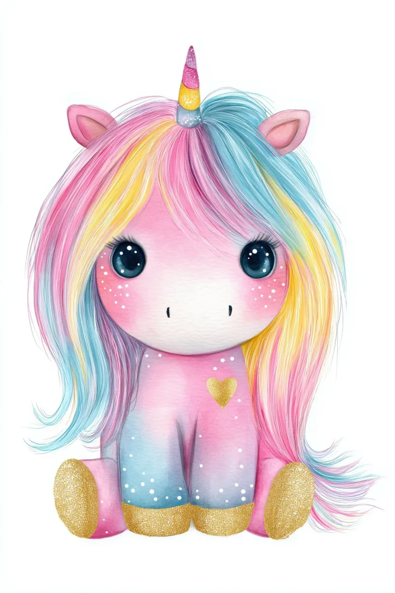 Unicorn pellicola backlit da Imagine