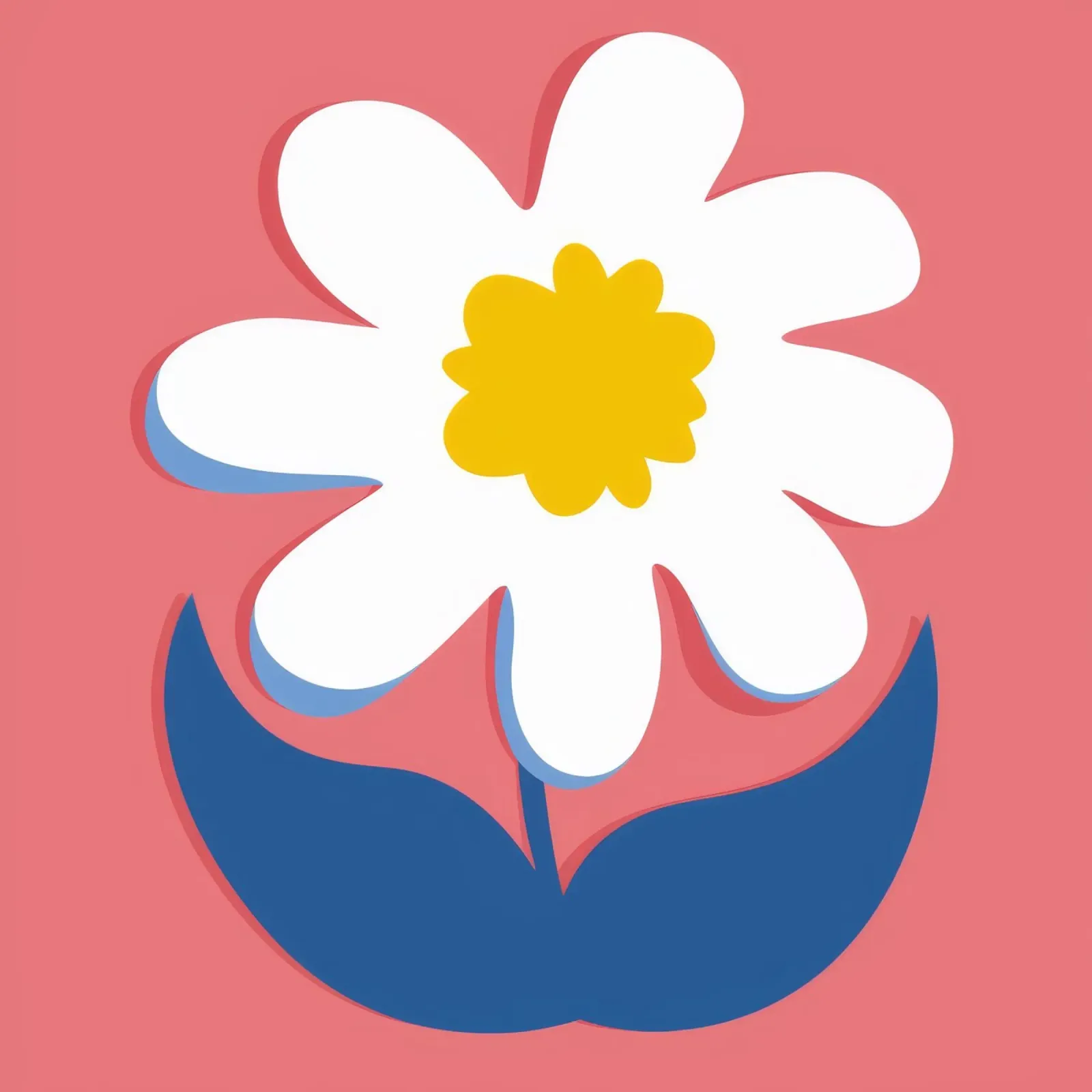 Pop Art Daisy pellicola backlit da Moonlite Desire