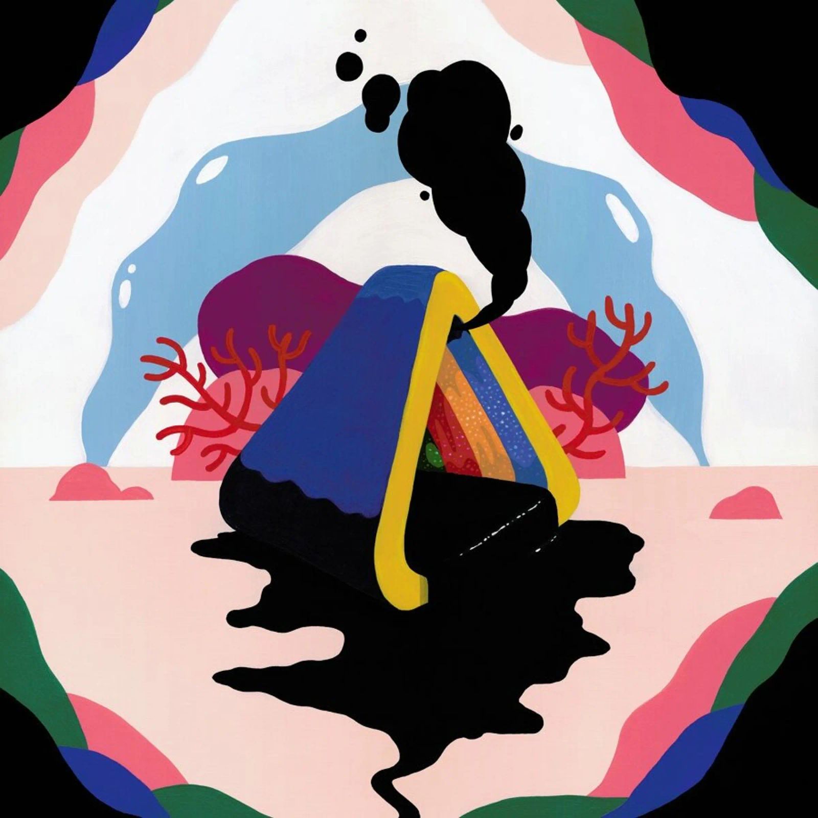 Untitled Painting plexiglass da Famous When Dead