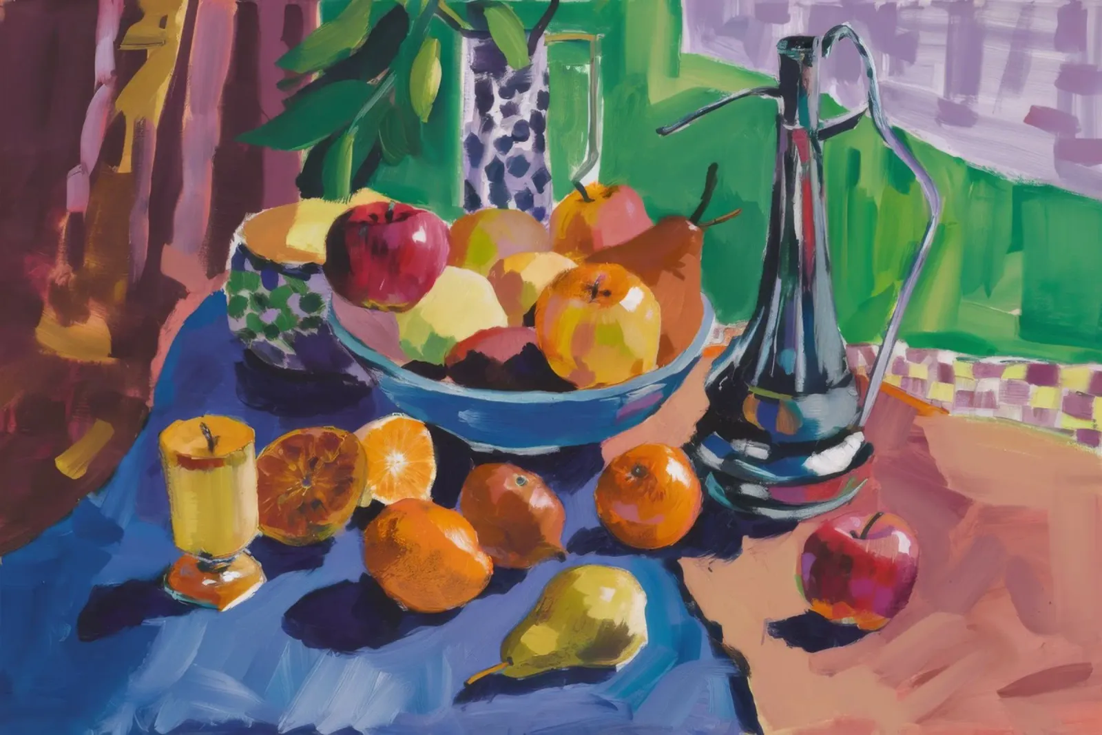 Azure Fruit Abundance alu-dibond by Radiance Landscape