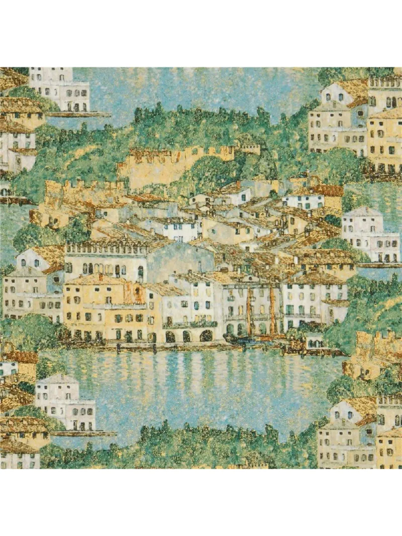 Gustav Klimt malcena at the gardasee canvas by DuncanBennett shop