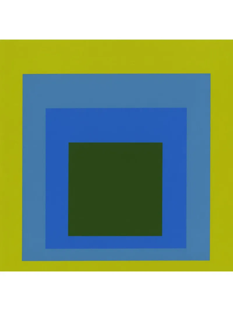 Josef Albers Hommage an Das Quadrat Hahnemühle von DuncanBennett shop