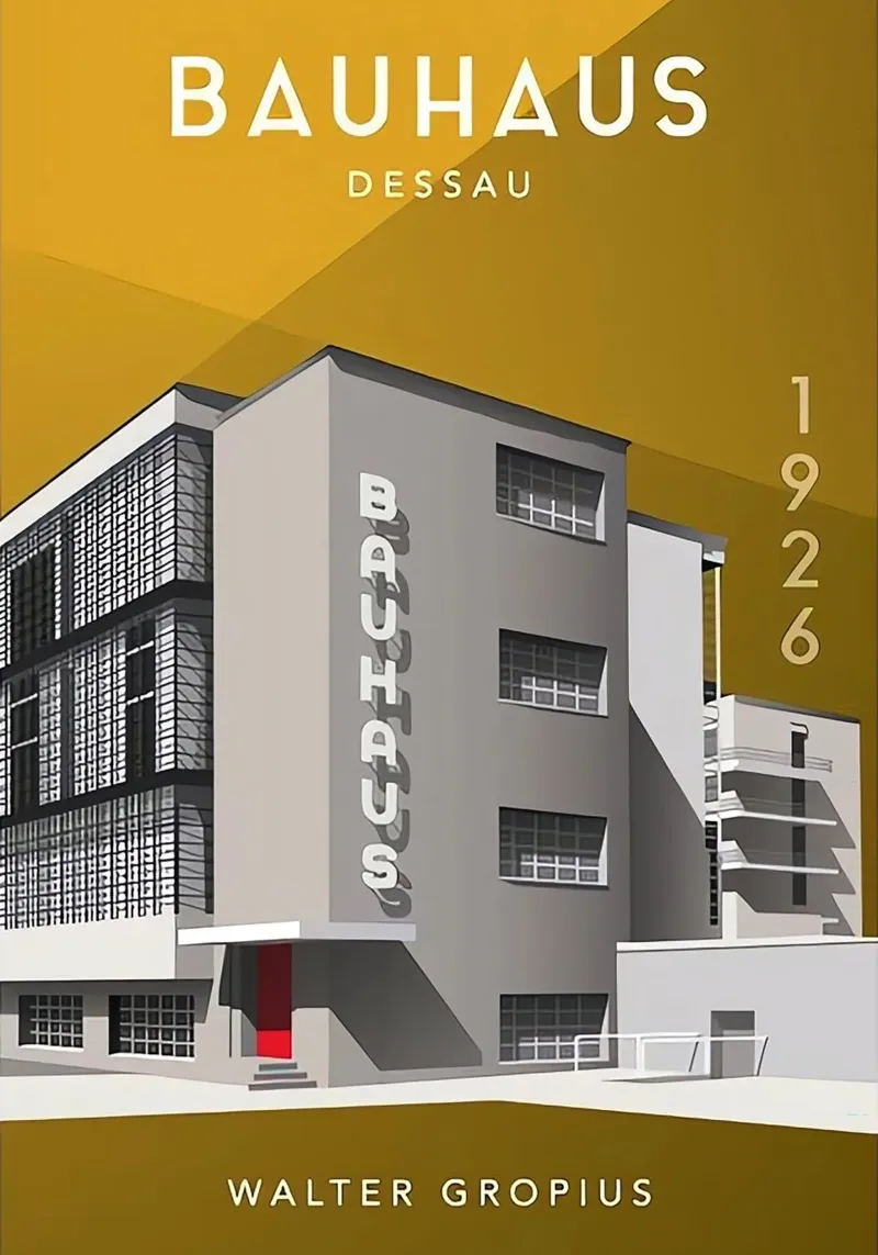 Bauhaus pellicola backlit da Brooke