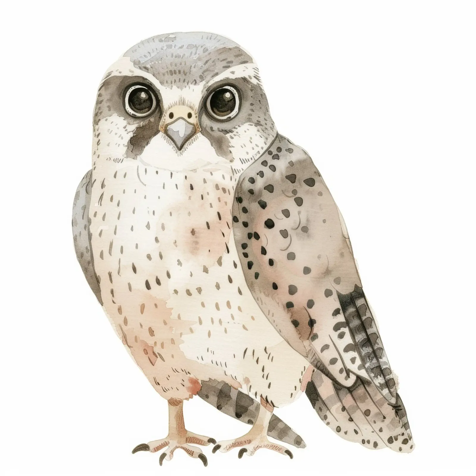 Sleek Falcon - Swift and Stylish Avian canvas by DesignDoodle