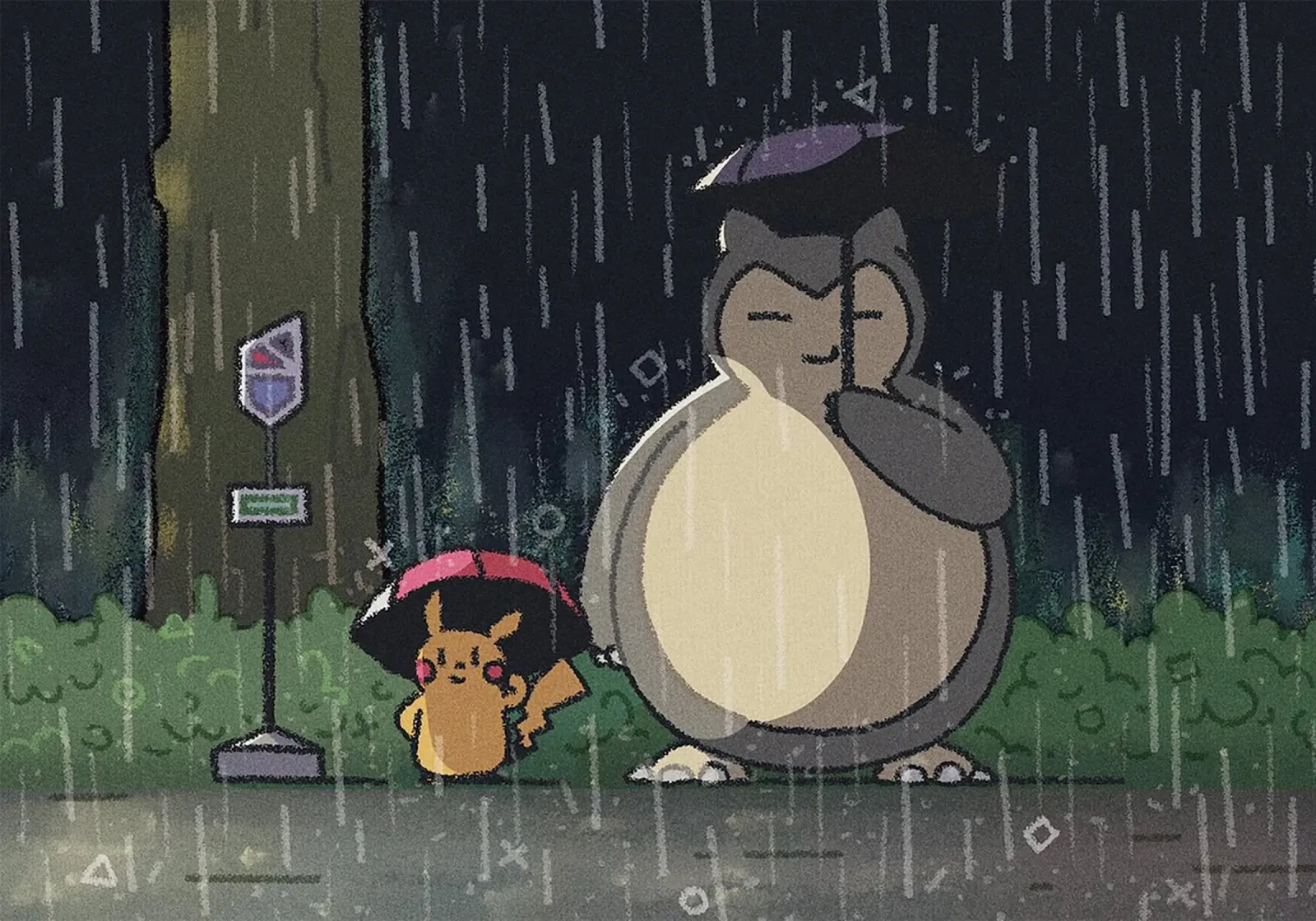 My Neighbor Pikachu pellicola backlit da NextPixel