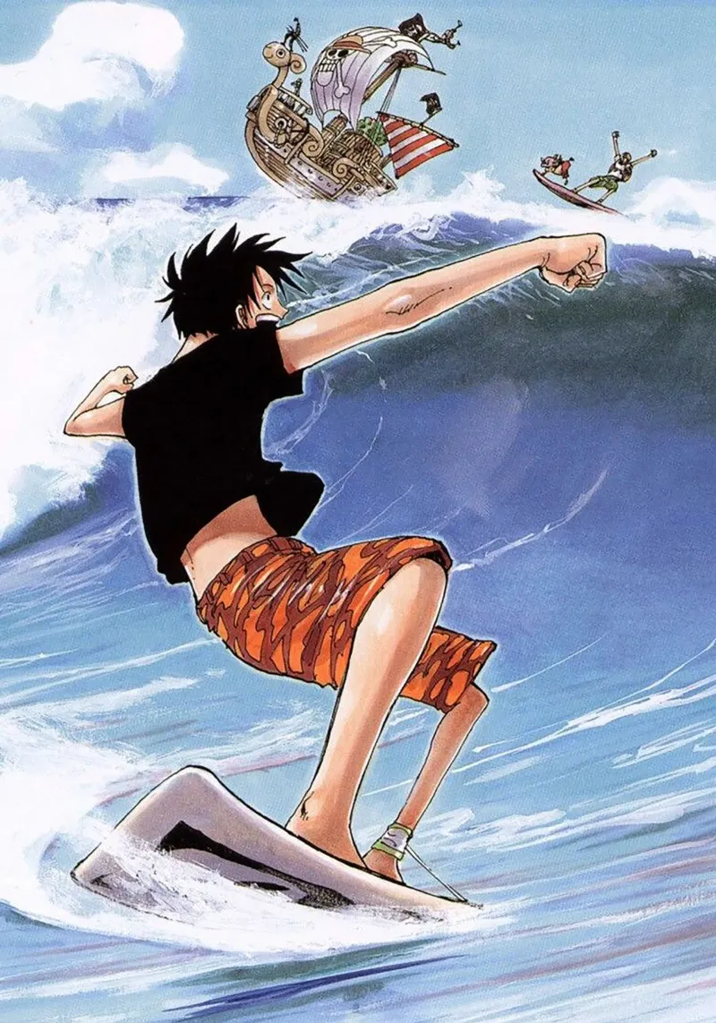 The Legend of Monkey D. Luffy pellicola backlit da NextPixel