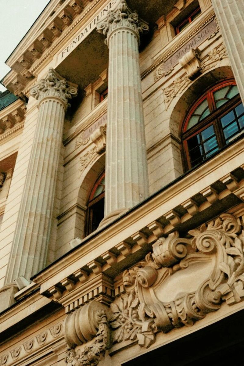 Analog Series Beautiful Columns Poster von Sebastian Hilgetag