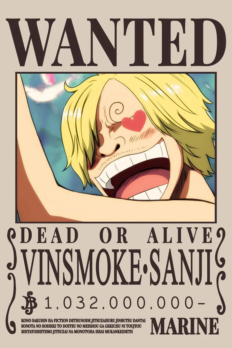 Wanted Vinsmoke Sanj pellicola backlit da NextPixel