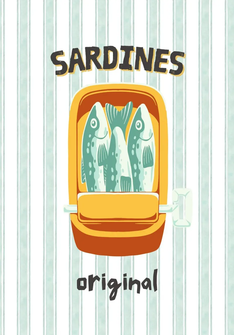 Sardines pellicola backlit da IamHomeStudio
