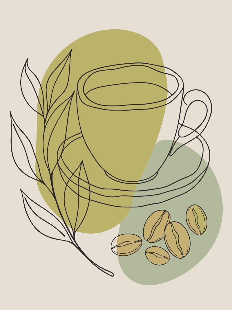 Coffee Cups poster by RELAXING TOUCH