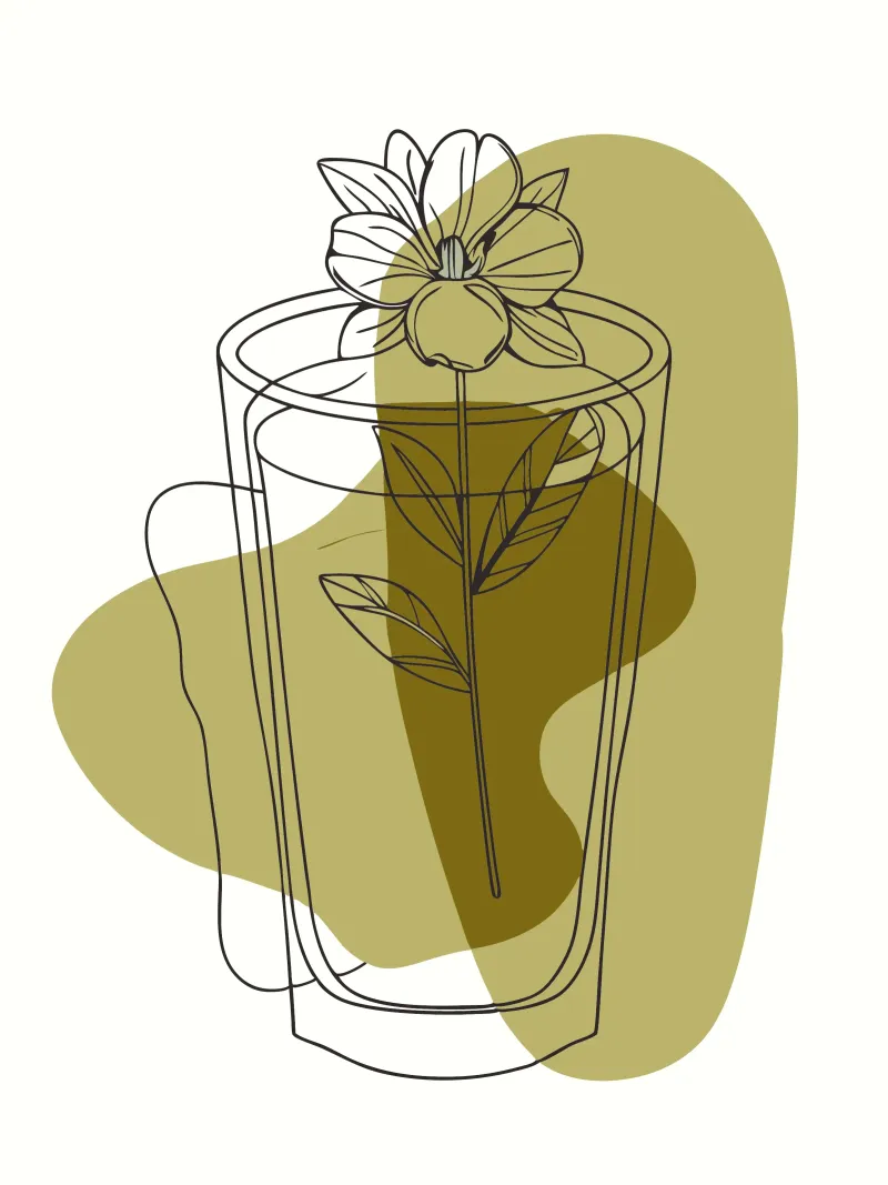 Verre rose hahnemühle de RELAXING TOUCH