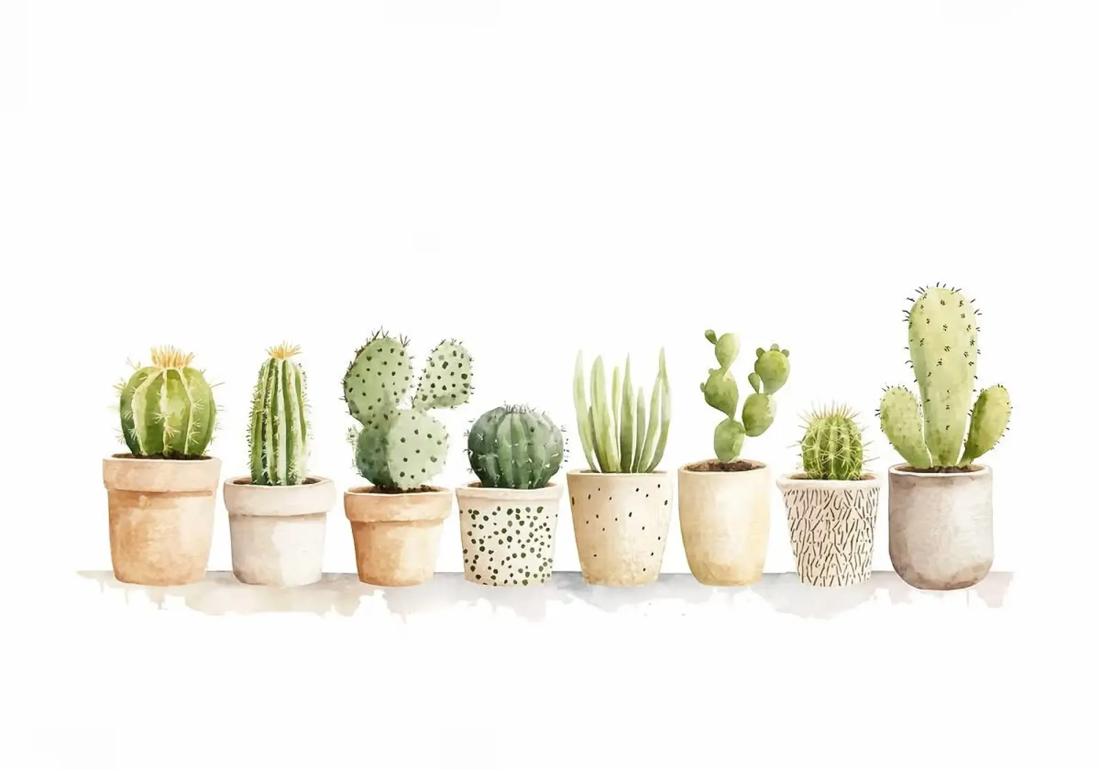 cactus succulento carta hahnemühle da Kevin Walters