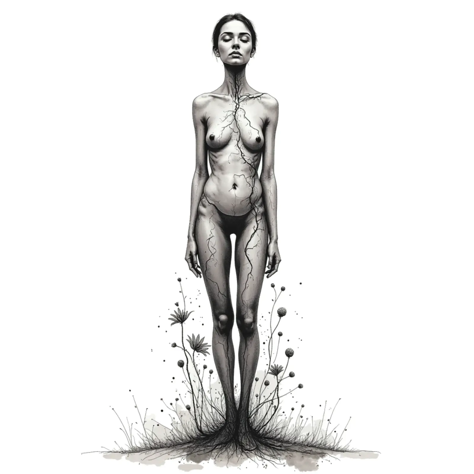 Le vene della Terra pellicola backlit da Dustlight Atelier