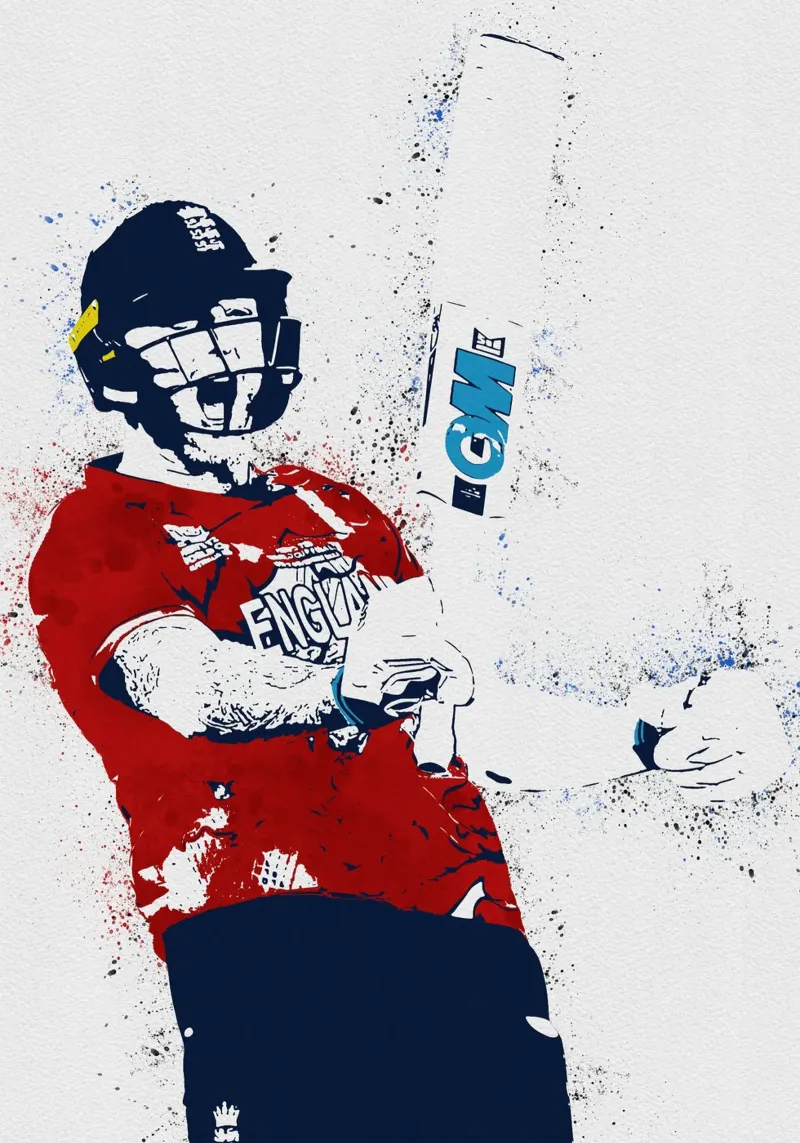 Ben Stokes pellicola backlit da tenten