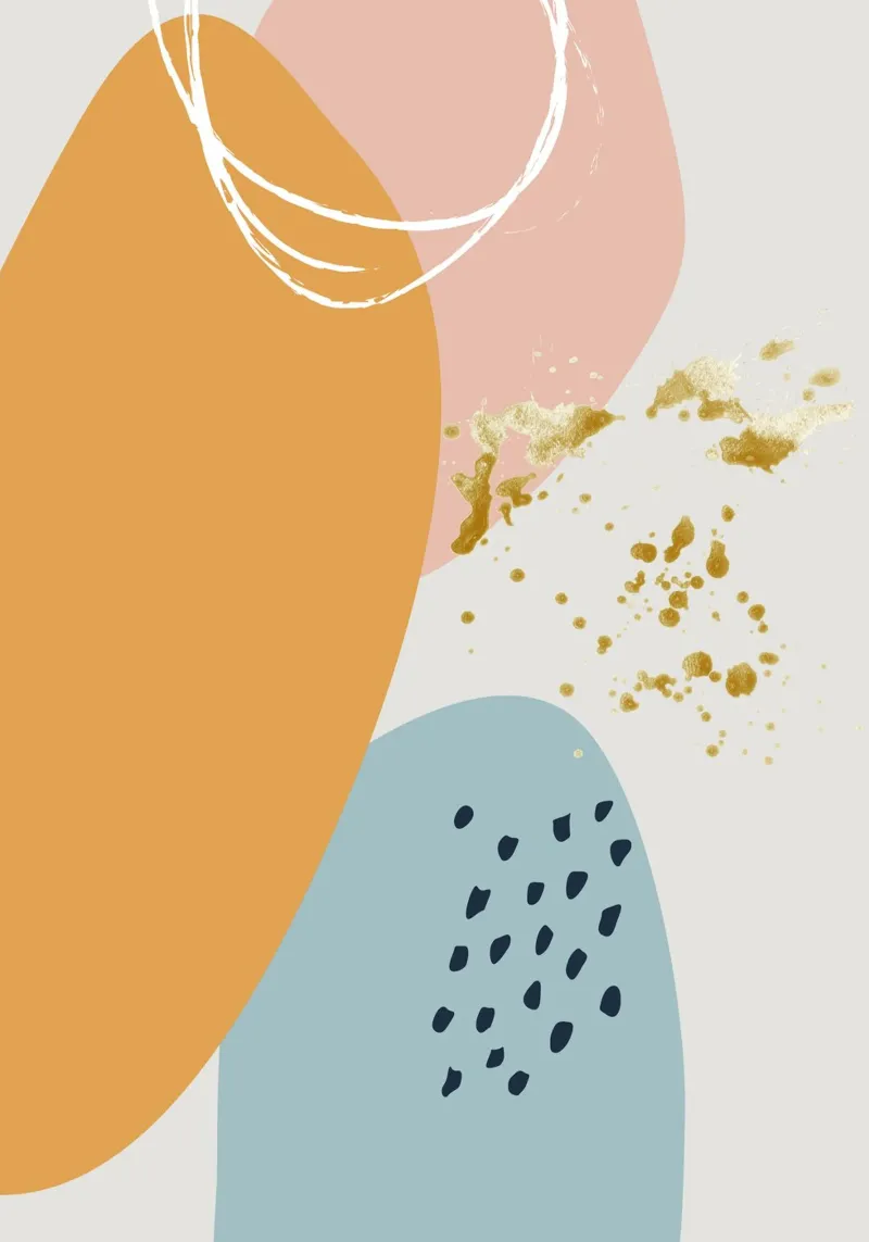 colorful minimalist abstract pellicola backlit da vintageshop