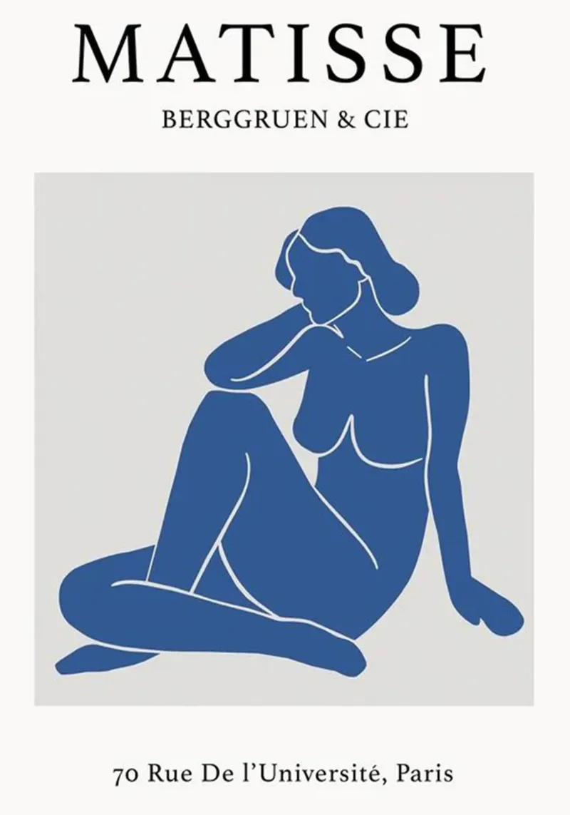 woman poses sitting relaxed canvas by sazkia art
