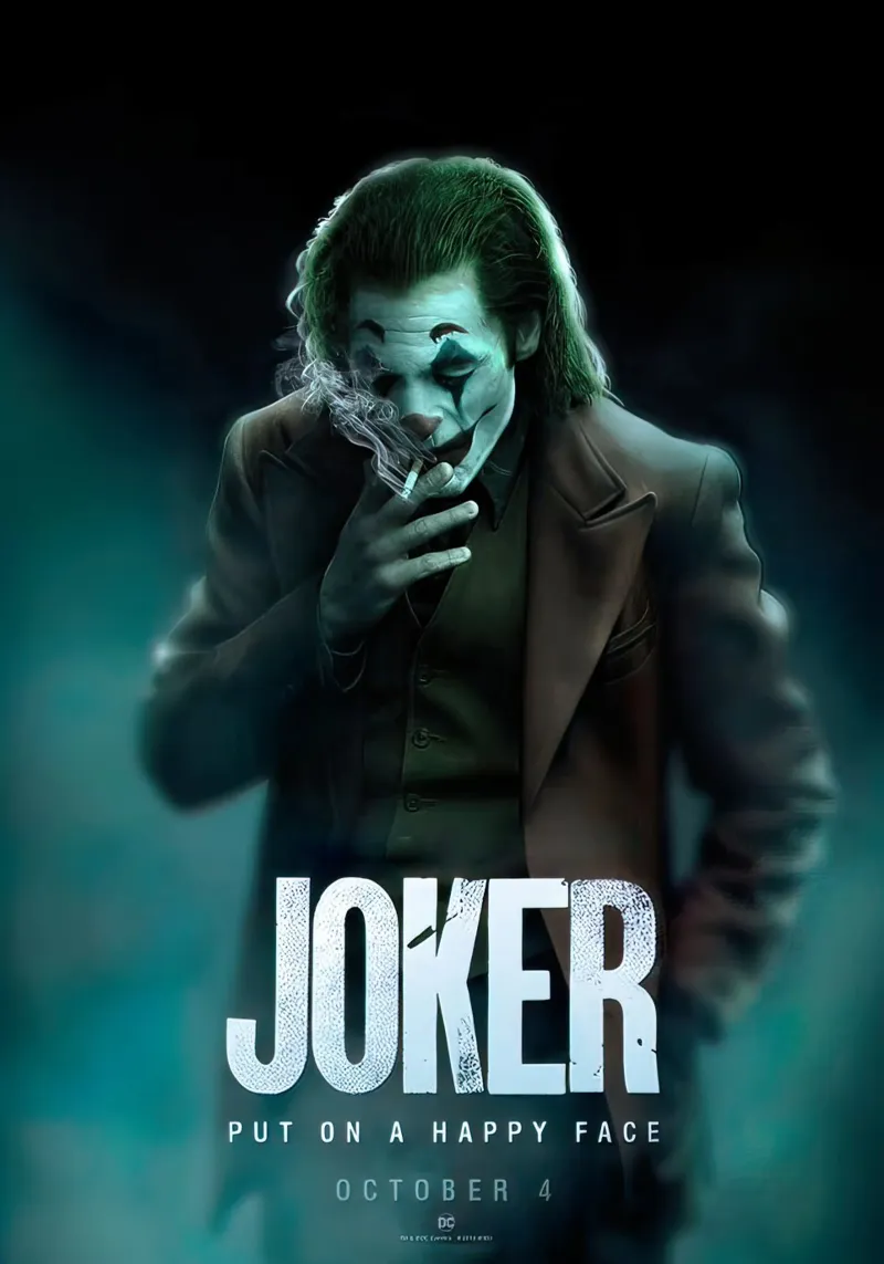 Joker pellicola backlit da The Movie Wall