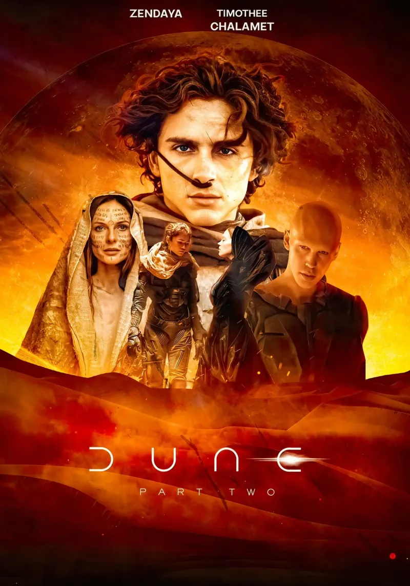 Dune alluminio dibond da The Movie Wall