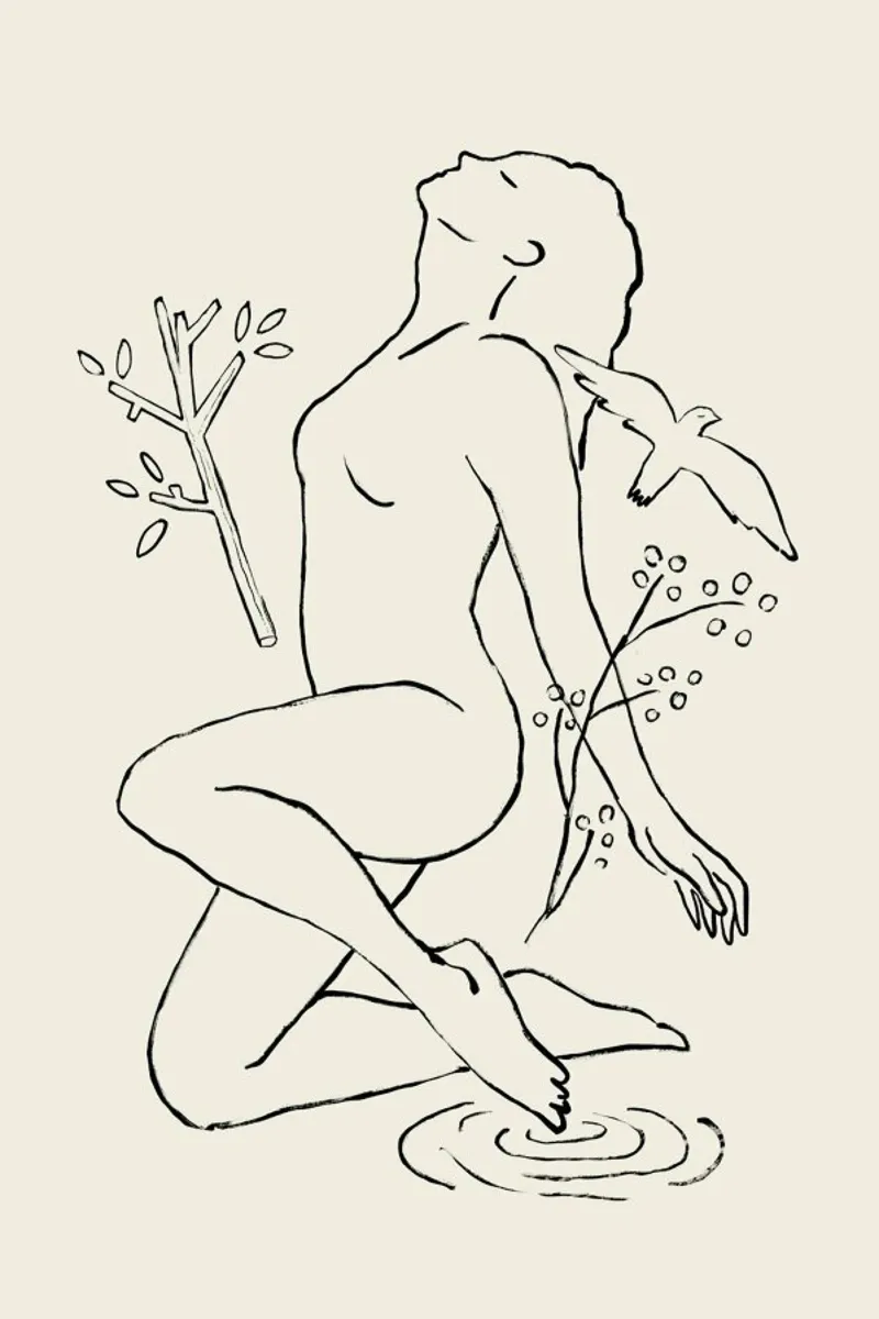 Lady of the Lake alluminio dibond da Graphite