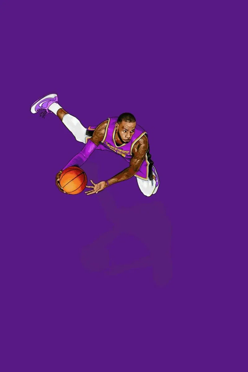 Frequent Fliers Lebron pellicola backlit da Jason Ratliff