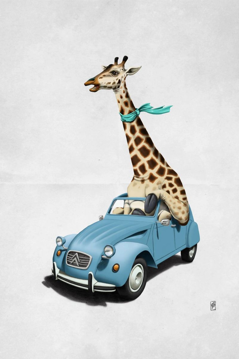 Riding High (Wordless) poster by Rob Art | Illustration
