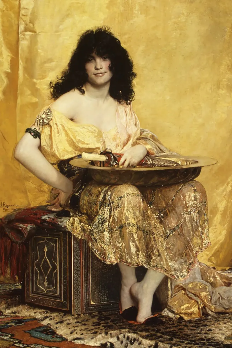 Salomé di Henri Regnault (1870) pellicola backlit da Venus Art