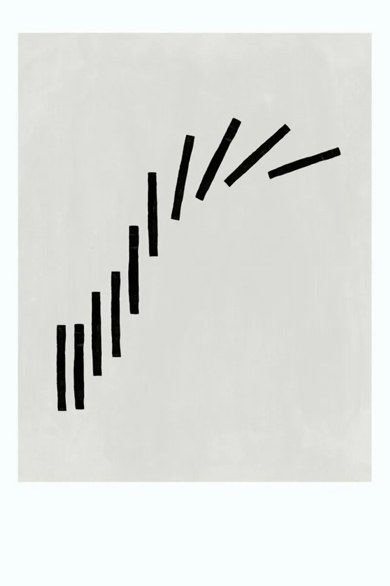 Sticks poster con telaio in legno da typealive