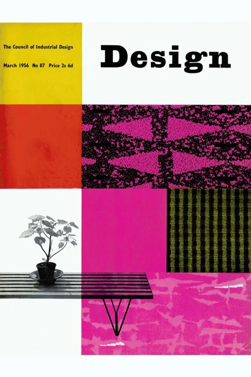1956 March Design Magazine poster da Hemingway Design