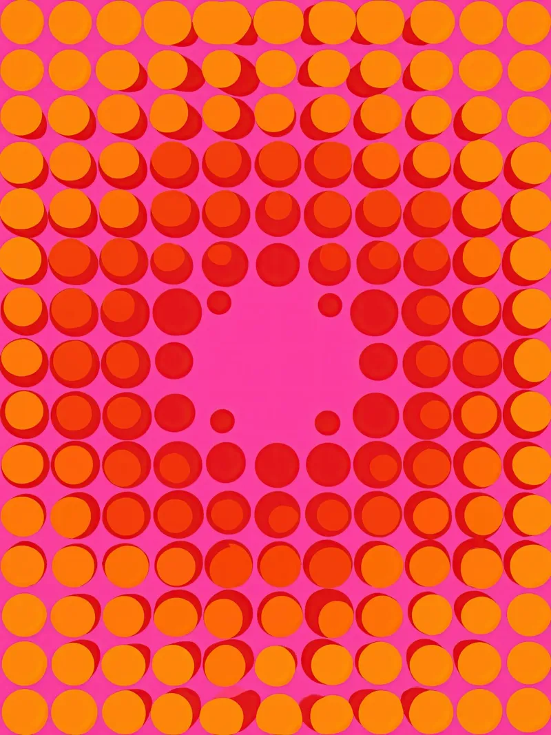 Atterraggio di precisione | Op-Art decorativa pellicola backlit da Autofocus