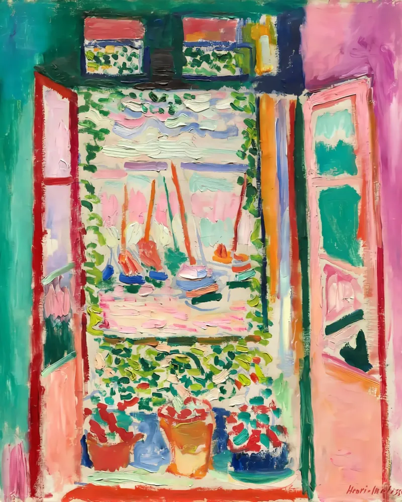 Matisse The Open Window Hahnemühle von Stev Shop