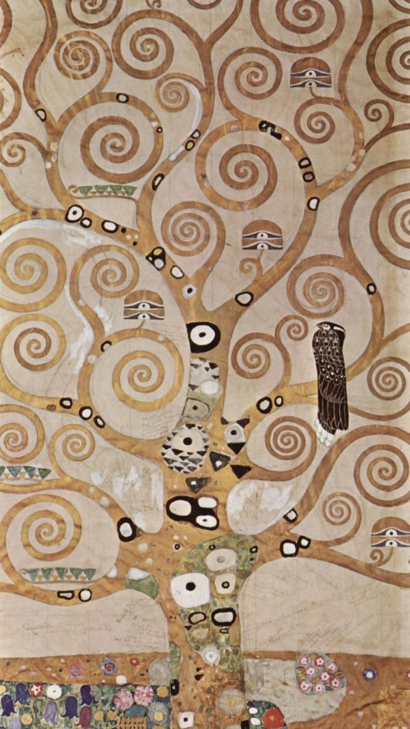 The Tree of Life, Stoclet Frieze poster by Stev Shop