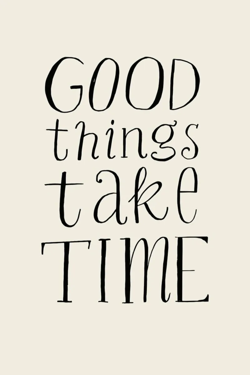 Good Things Take Time pellicola backlit da Graphite