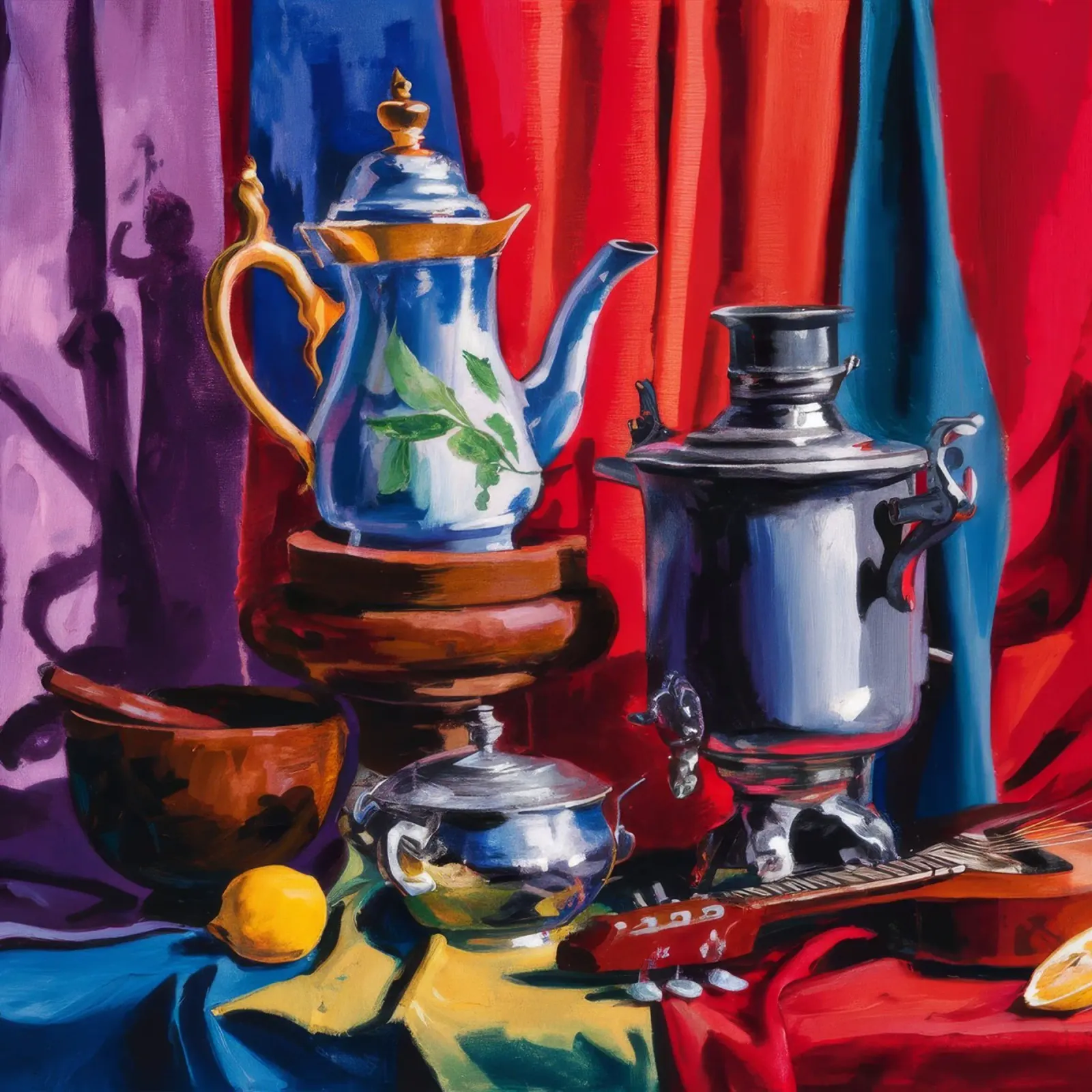 La calda tradizione di Samovar poster da Lush Essence
