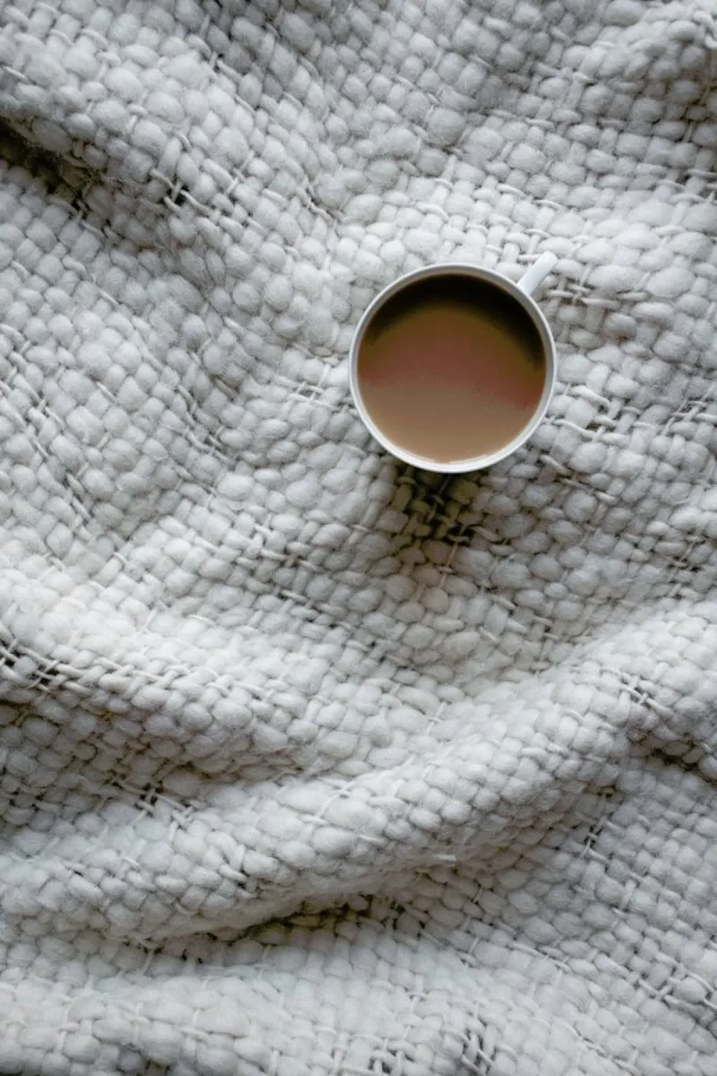 Beige Cozy Caramel Coffee Dreams Acryl-Glas von Studio Nahili