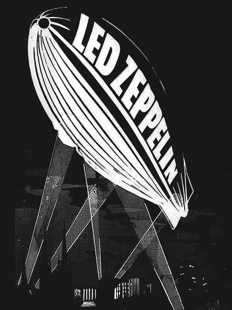 led zeppelin pellicola backlit da vanhesling