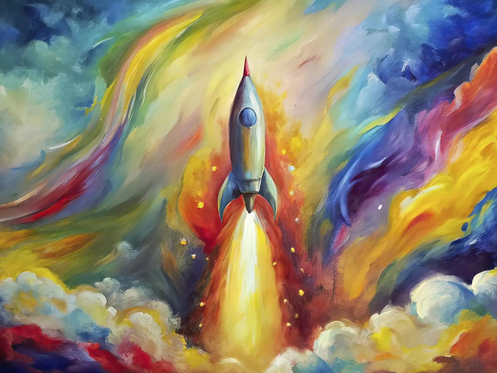 space rocket backlit film by 🐹 BABY ART PRINTS