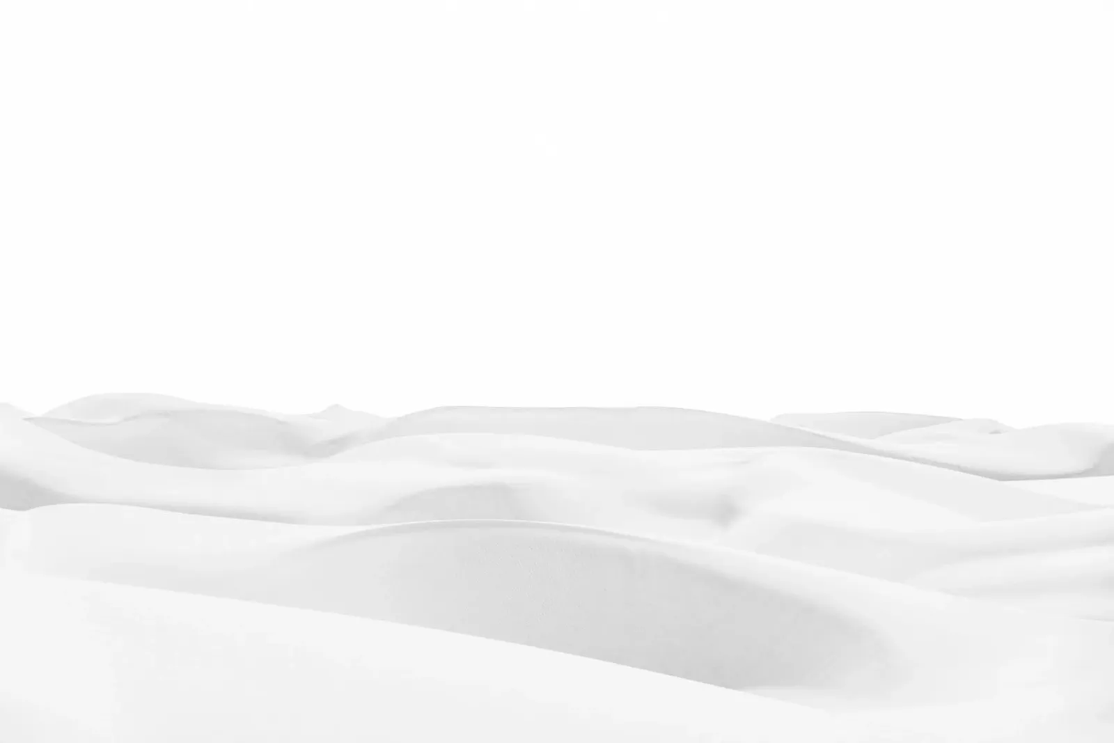Sea of sand in the Sahara alluminio dibond da photolovers