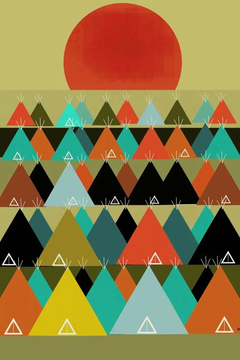 tipi moon carta hahnemühle da Brian Buckley