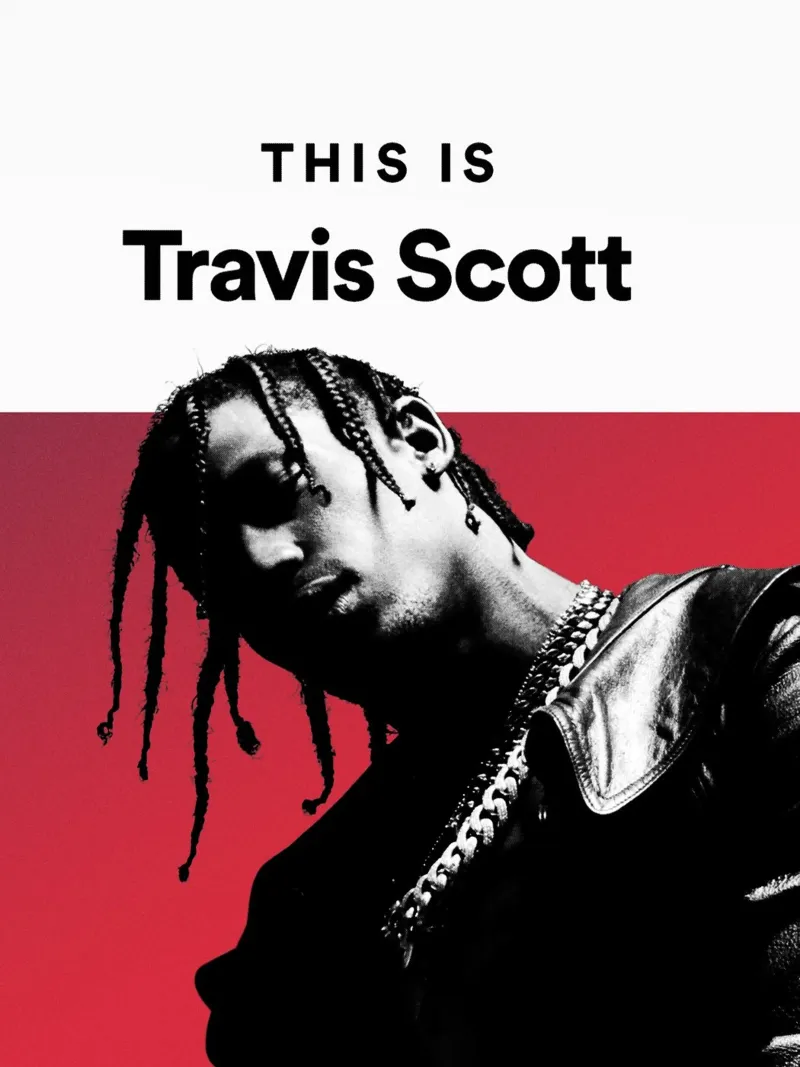 Questo è Travis Scott pellicola backlit da music soul