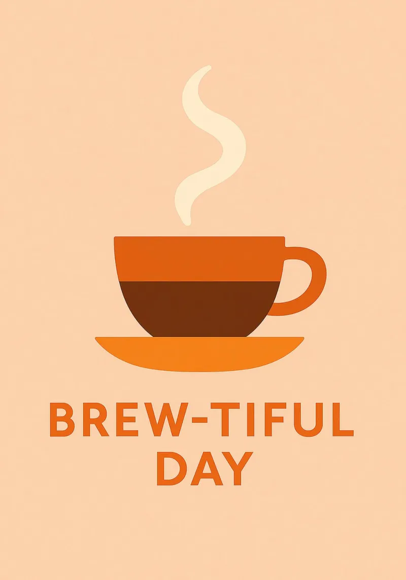 Brew-tiful Day carta hahnemühle da michi