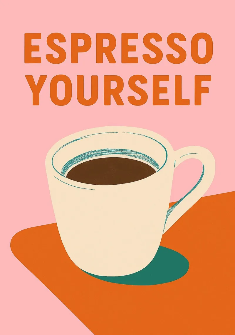 Espresso Yourself carta hahnemühle da michi