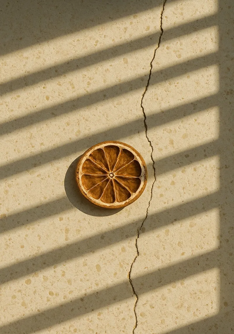 Bitter Sun poster con telaio in alluminio da Mosaic Dialogue